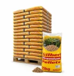 Gilbert Premium Holzpellets ENplus A1 – Palette 975 kg (65 × 15 kg)