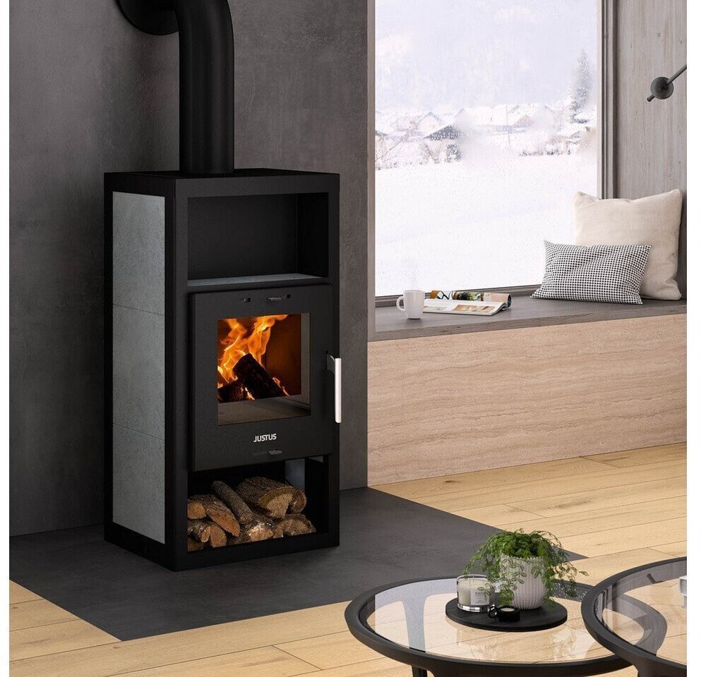 justus-texas-v-6-kw-stahl-schwarz-keramik-grau-8368-22.jpg Justus Texas V 6 kW Stahl Schwarz/Keramik Grau – Eleganter Kaminofen mit Dauerbrandfunktion – Bild 1