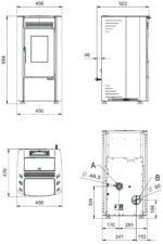 La Nordica Extraflame Ketty 5.0 6,5 kW Weiß – Kompakter Pelletofen mit hoher Effizienz – Bild 7